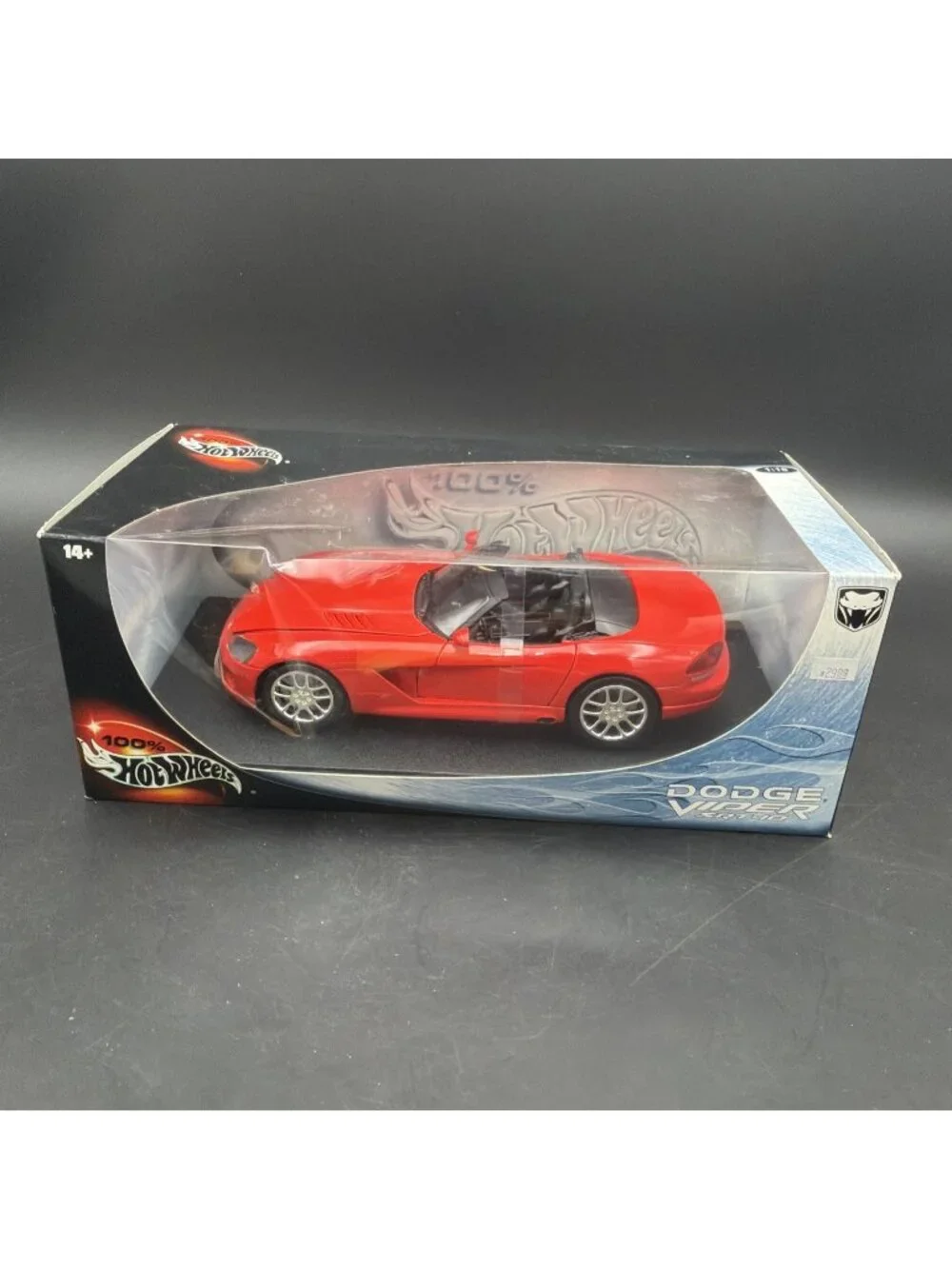 1/18 Hot Wheels 2000 Dodge Viper RT-10 Red